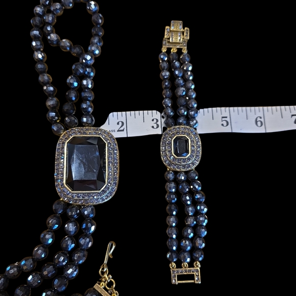 Heidi Daus Tailored To Please Necklace And Bracelet Set - Picture 5 of 9